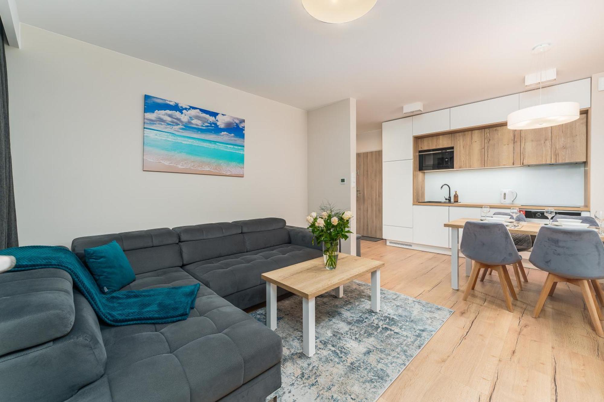 Apartament Szafir W Budynku Basenowym Morska Klifowa Rewal Exterior foto